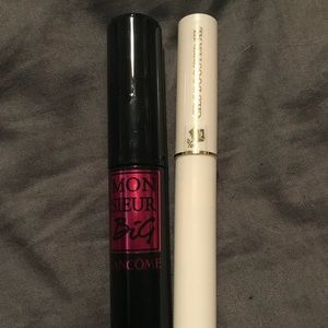 Lancôme mascara and eyelash primer.